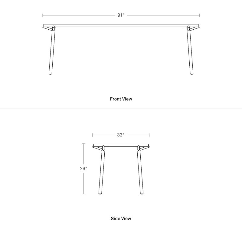Blu Dot Branch Dining Table & Reviews Wayfair